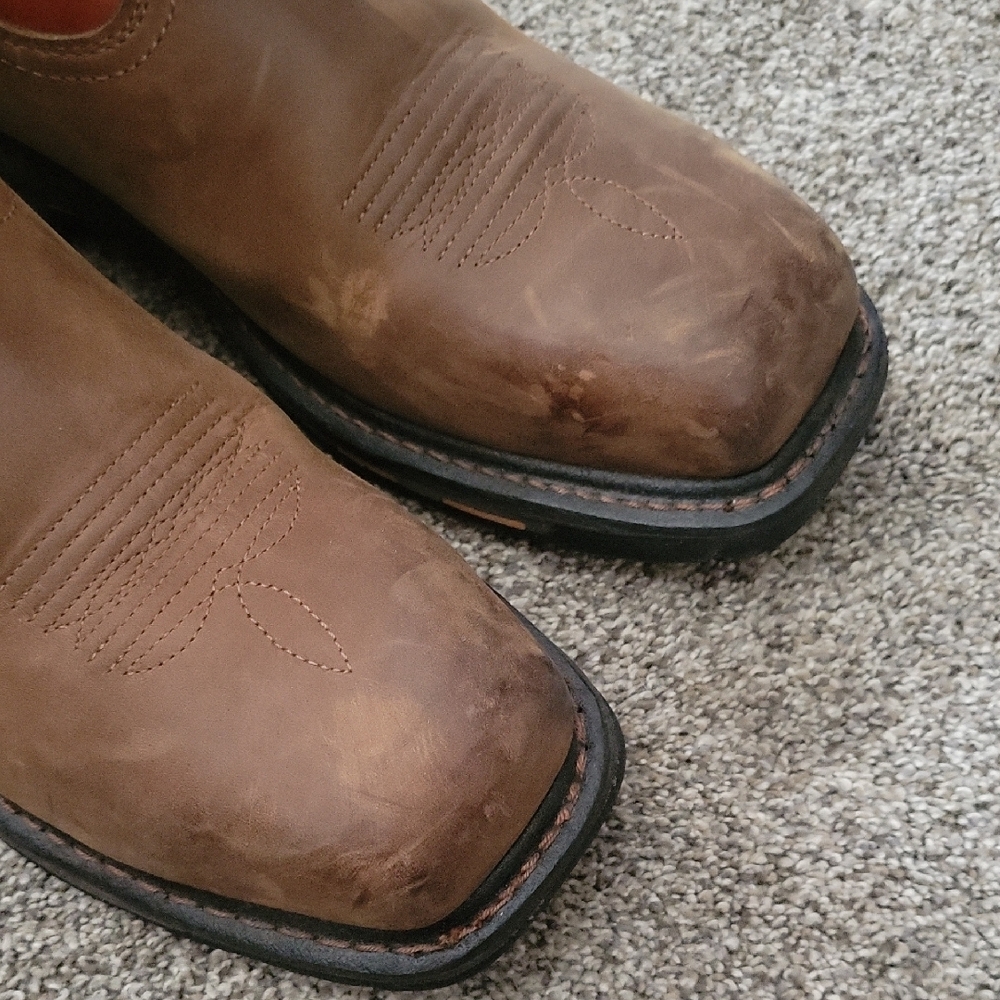 Ariat Workhog Composite Toe Pull-On Work Boots Fo… - image 3